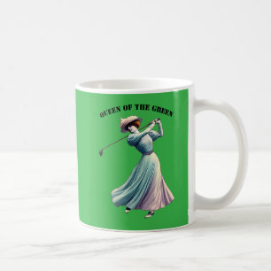 Mug Vintage Femme Golfeuse Swing Golf Club URM