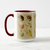 Mug "Vintage Flies Fisherman" (Gauche)