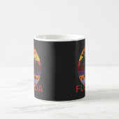 Mug Vintage Floride USA Summer Beach (Centre)
