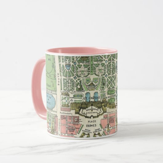 Mug Vintage French Versailles (Devant gauche)