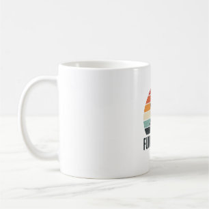 Mug Vintage Futbol est la vie conception de maillot de