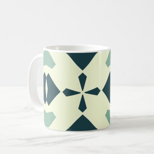 Mug Vintage Geometric Pattern (Devant gauche)
