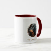 Mug Vintage Gordon Setter (Devant droit)