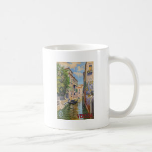 Mug Vintage Grand Canal Gondolas Venise Italie Voyage