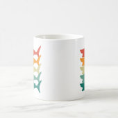 Mug Vintage grand requin blanc (Centre)
