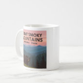 Mug Vintage Great Smoky Mountains Park (Devant gauche)