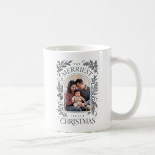 Mug Vintage Grey Merriest Noël Deux Photos