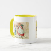 Mug Vintage Halloween Jack oLantern Couple (Devant gauche)