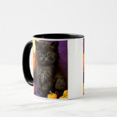 Mug Vintage Halloween Kitten (Devant gauche)