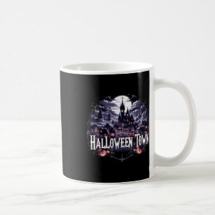 Mug Vintage Halloween Town Skeleton Ghost Citrouille H