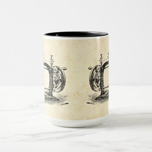 Mug Vintage Hand (Centre)