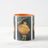 Mug Vintage Happy Halloween par Ellen Clapsaddle (Centre)