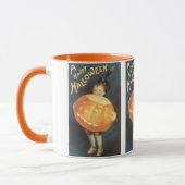 Mug Vintage Happy Halloween par Ellen Clapsaddle (Gauche)
