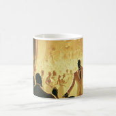 Mug Vintage Harlem Club Abstrait (Centre)
