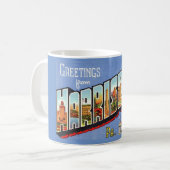 Mug Vintage Harrisburg PA (Devant gauche)