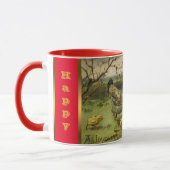 Mug Vintage Hen Pâques (Gauche)