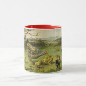 Mug Vintage Hen Pâques (Centre)