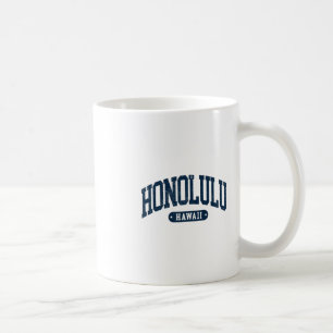 Mug Vintage Honolulu Hawaï Oahu Souvenir Hommes Femmes