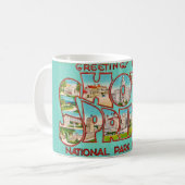 Mug Vintage Hot Springs Arkansas (Devant gauche)