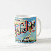 Mug Vintage Hyannis MA Salutations (Devant droit)