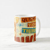 Mug Vintage Ice Froid Boissons signe métallique. vinta (Devant droit)