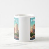 Mug Vintage Indianapolis Indiana (Centre)
