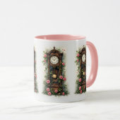 Mug Vintage Ivy Rose Grandfather Clock (Devant droit)