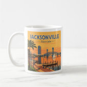 Mug Vintage Jacksonville Floride (Gauche)