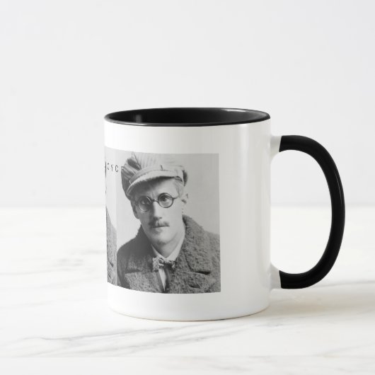Mug Vintage James Joyce Portrait (Droite)