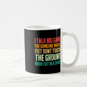 Mug Vintage Je Parle Grand Jeu Pour Quelqu'Un Dont Les