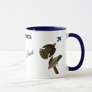 Mug Vintage John Audubon Stanley Hawk