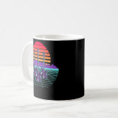 Mug Vintage Joueur Bassistance, Basse Guitariste Musi (Devant gauche)