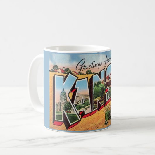 Mug Vintage Kansas (Devant gauche)