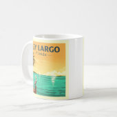 Mug Vintage Key Largo Floride (Devant gauche)