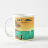 Mug Vintage Key Largo Floride (Gauche)