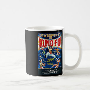 Mug Vintage Kungfu Karate Bjj Martial Arts Movie Retro