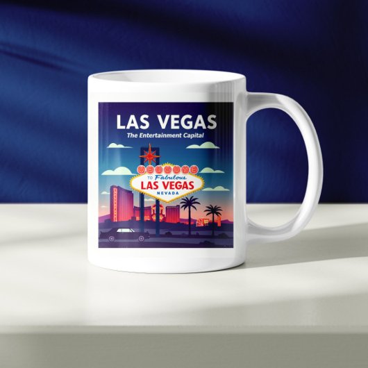 Mug Vintage Las Vegas Nevada