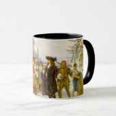 Mug Vintage L'atterrissage de William Penn Jean Ferris (Devant droit)