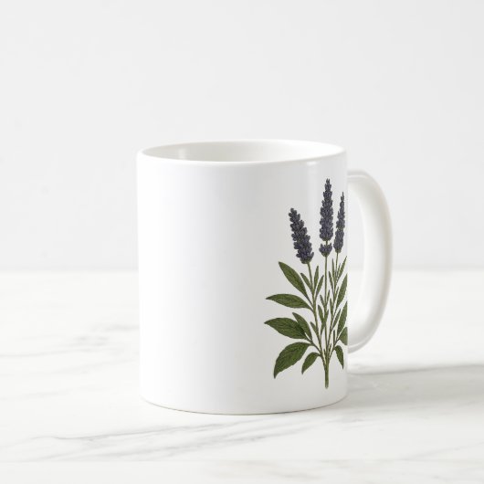 Mug Vintage Lavender (Devant droit)