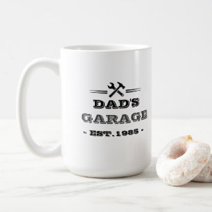 Mug Vintage "Le Garage de Papa - Fondé en 1985"