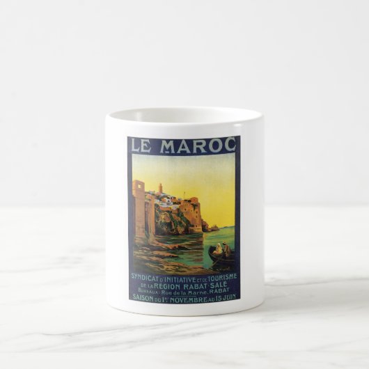 Mug Vintage Le Maroc Maroc (Centre)