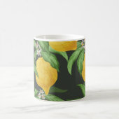 Mug Vintage Lemon Tropical Motif (Centre)