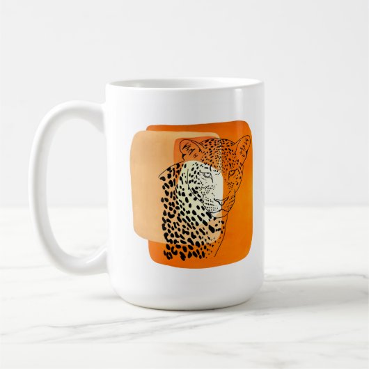 Mug Vintage Leopard (Gauche)