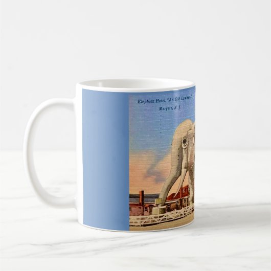 Mug Vintage Lucy Elephant (Gauche)