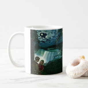 Mug Vintage lune de miel, nouveaux mariés à Niagara Fa
