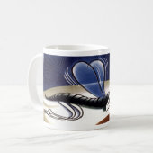 Mug Vintage Madame Malaria Mosquito (Devant gauche)