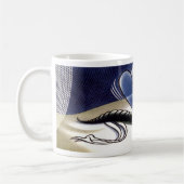 Mug Vintage Madame Malaria Mosquito (Gauche)