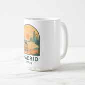Mug Vintage Madrid Spain Travel – Retro City (Devant droit)