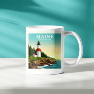 Mug Vintage Maine