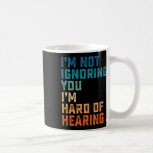 Mug Vintage Malentendant Langue Des Signes Asl Sourds